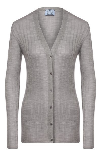 Шелковый кардиган PRADA, арт. P25H32-1WXM-F0031, фото 1