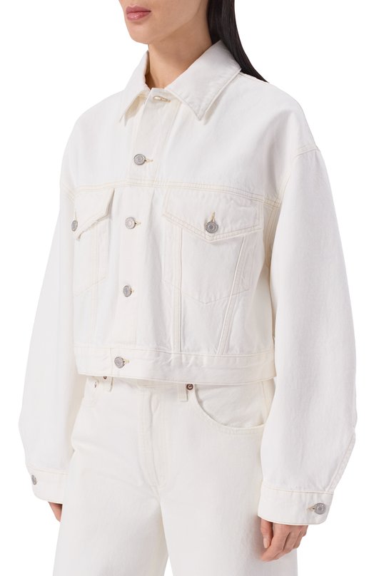 Джинсовая куртка Palmer Agolde A50471183 Белый  A50471183 Фото 3