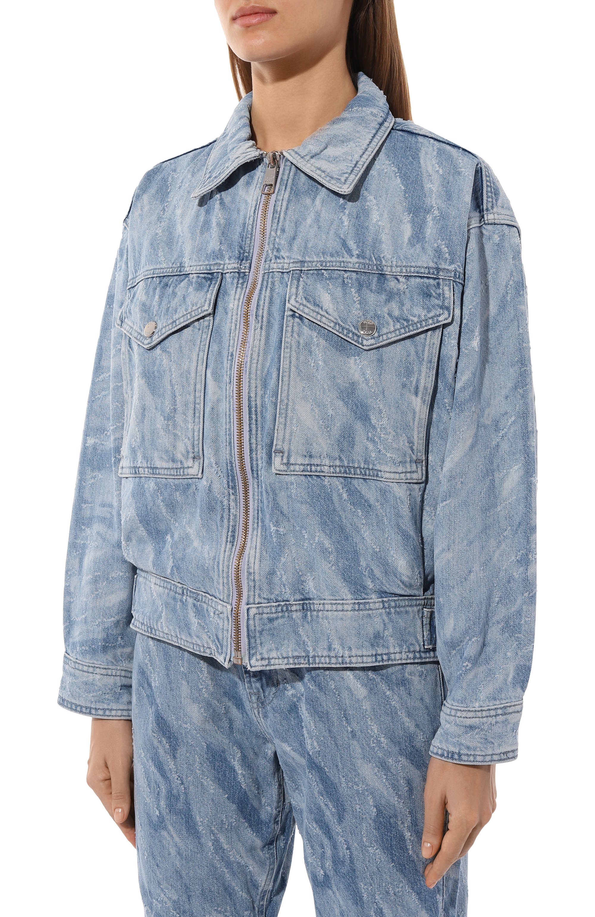 Джинсовая куртка BOSS ORANGE, арт. 50529985, фото 3