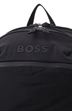 Мужской рюкзак styven BOSS черного цвета, арт. 50536298 | Фото 3 (Ремень/цепочка: На ремешке; Размер: large; Материал сплава: Проставлено; Материал: Текстиль; Драгоценные камни: Проставлено; Стили: Кэжуэл; Сумки-технические: Рюкзаки - большие)
