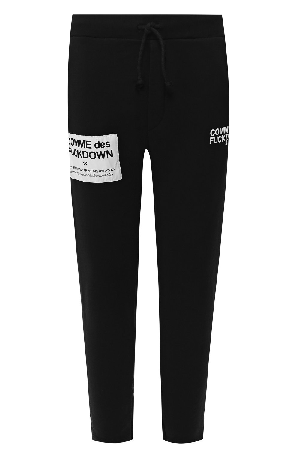 Хлопковые брюки COMME DES FUCKDOWN, арт. CDFU374, фото 1