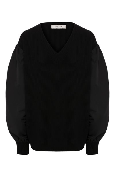 Женский пуловер из смеси шерсти и кашемира VALENTINO, арт. TB3KC10E59G