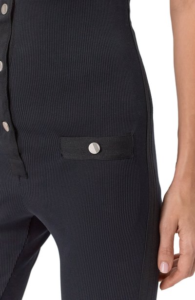 Хлопковые легинсы THE ATTICO, арт. 260WCP00261/JJJ073AA, фото 5