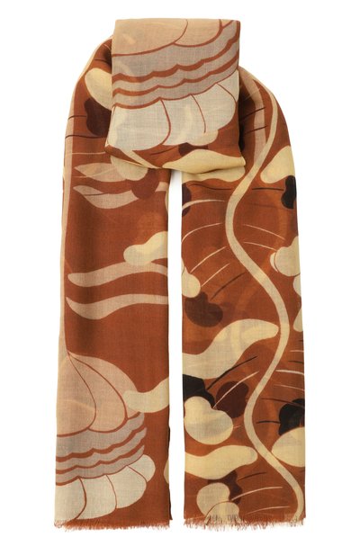 Женская палантин из шерсти и шелка PETITJEAN PARIS, арт. 20E21