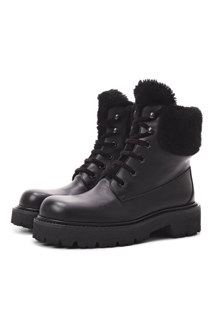 Женские кожаные ботинки MATTIA CAPEZZANI, арт. W520/VITELL0+M0NT0NE