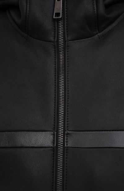 Дубленка из овчины PRADA черного цвета по цене 640000 руб., арт. UPW395-1H44-F0806, фото 5 Дубленка из овчины PRADA, арт. UPW395-1H44-F0806, фото 5