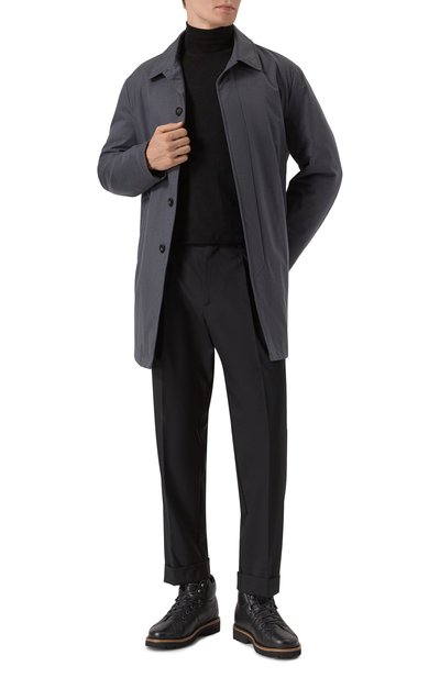 Шерстяные брюки-карго KITON, арт. UPKN024K0371109, фото 2