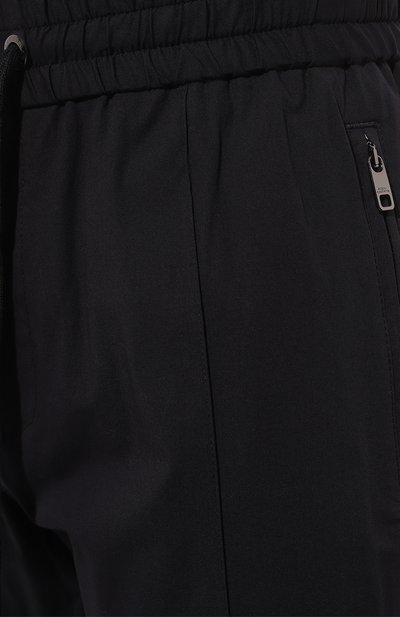 Хлопковые брюки DOLCE & GABBANA темно-синего цвета по цене 98950 руб., арт. GYACET/FUEAJ, фото 5 Хлопковые брюки DOLCE & GABBANA, арт. GYACET/FUEAJ, фото 5