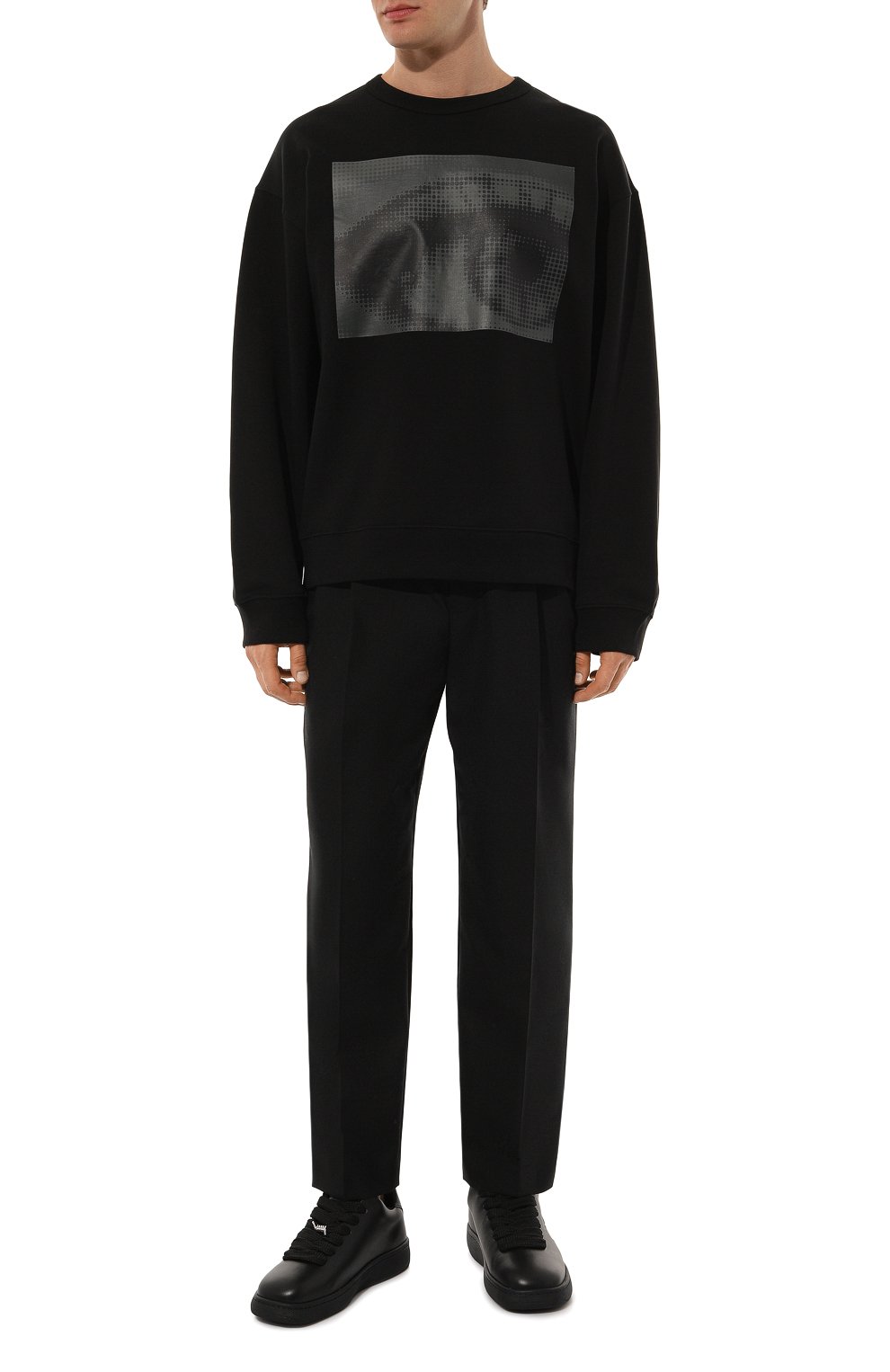 Хлопковый свитшот DRIES VAN NOTEN, арт. 242-021166-9610, фото 2