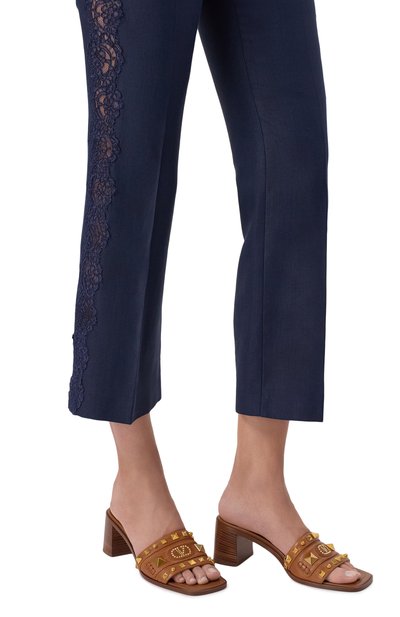 Кожаные мюли plaster caster VALENTINO, арт. 6W2S0LS7/ZQF, фото 3