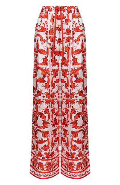 Женские шелковые брюки DOLCE & GABBANA, арт. FTDBNT/GDDRE