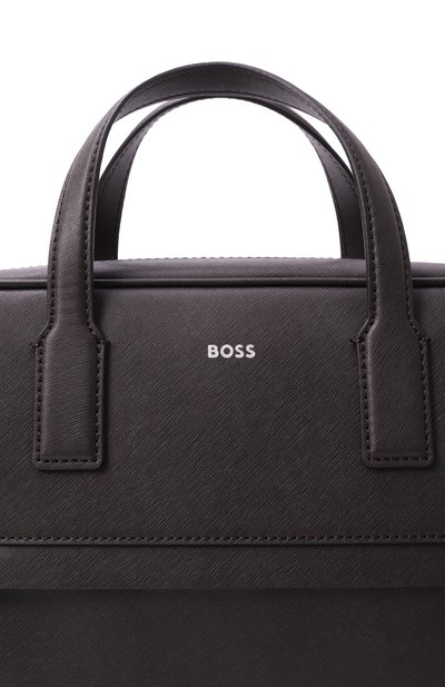 Портфель zair BOSS темно-коричневого цвета по цене 44950 руб., арт. 50483563, фото 3 Портфель zair BOSS, арт. 50483563, фото 3