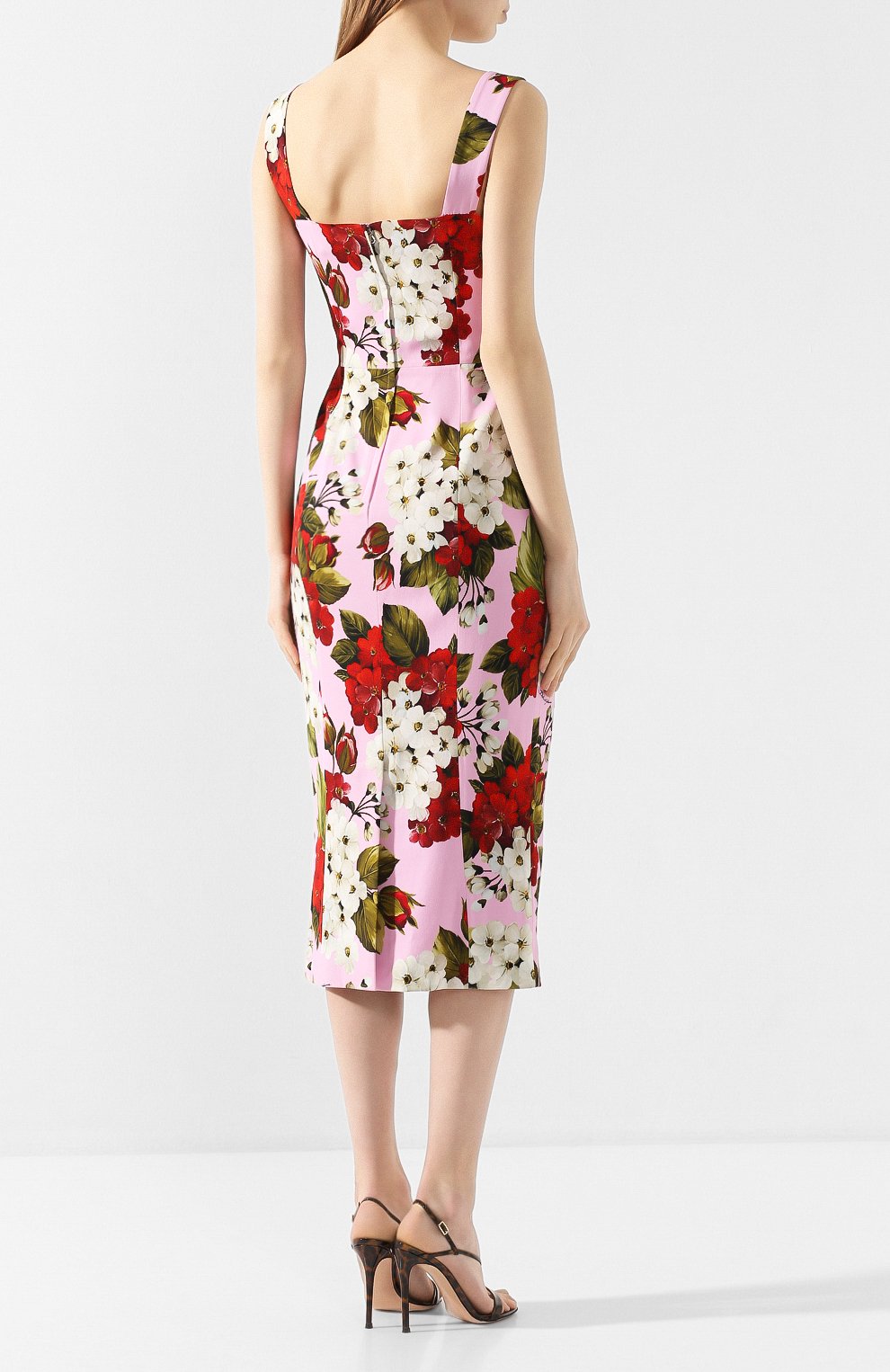 Платье из вискозы DOLCE & GABBANA, арт. F6H4UT/FSRM0, фото 4