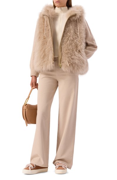 Комбинированный кардиган MAX AND MOI, арт. H25VELVIA, фото 2