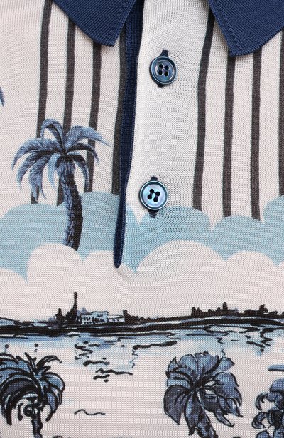 Шелковое поло DOLCE & GABBANA, арт. GXA75T/JAHID, фото 5