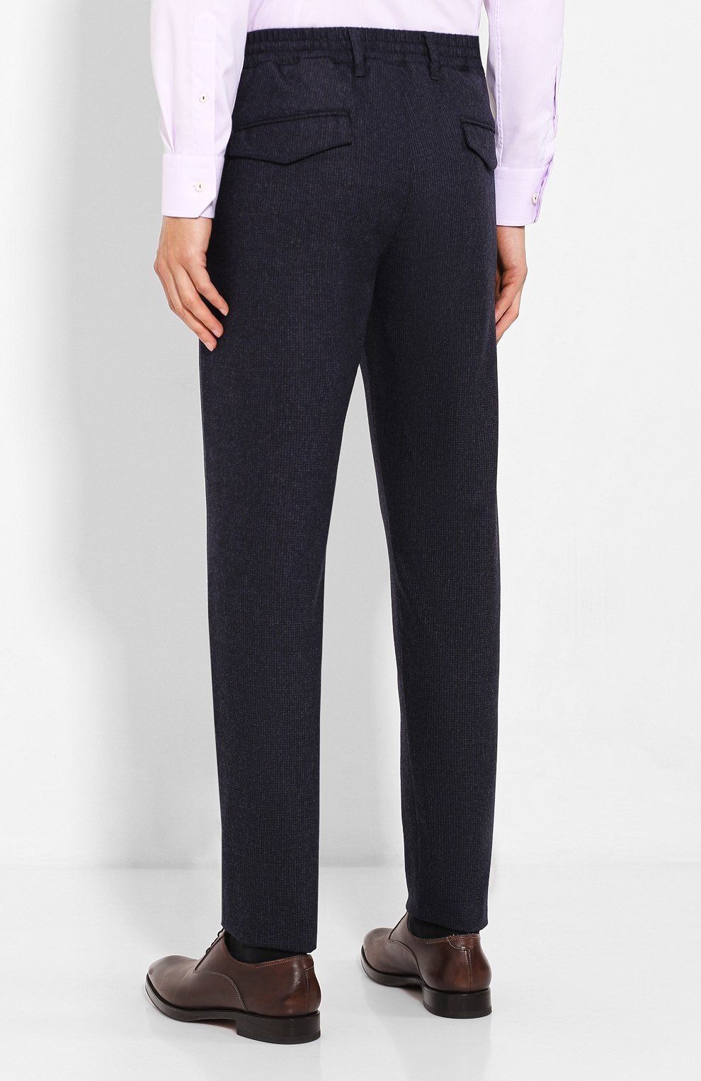 Брюки из смеси шерсти и кашемира ELEVENTY PLATINUM, арт. 979PA0341 JAC28011, фото 4