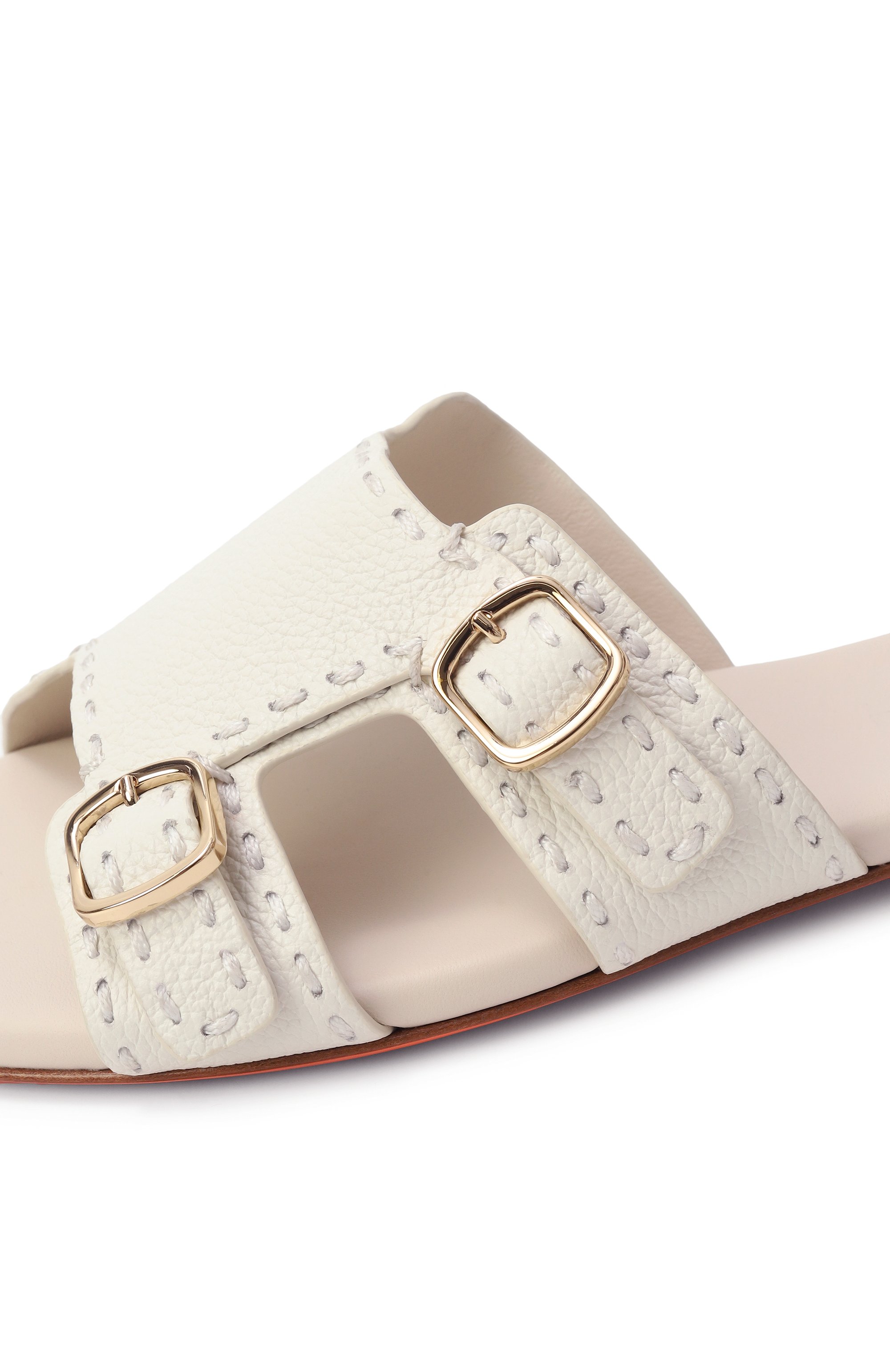 Кожаные шлепанцы didi SANTONI, арт. WHPG71461HA1TWKA, фото 7