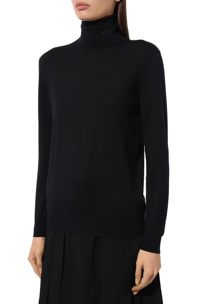 Шерстяная водолазка PRADA, арт. P26439-100S-F0008-221, фото 3