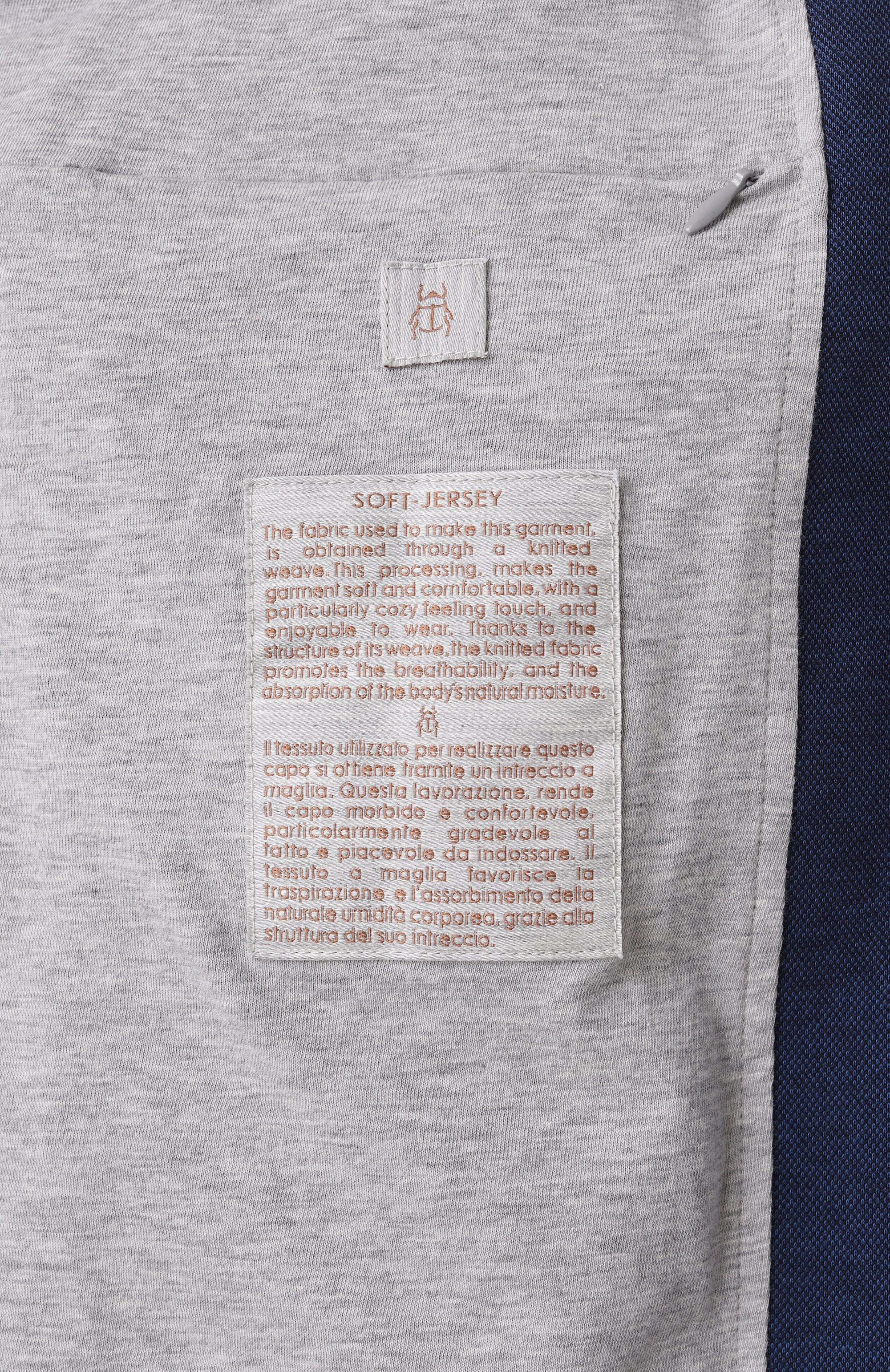 Хлопковая толстовка CAPOBIANCO, арт. 18M402.FE00., фото 7