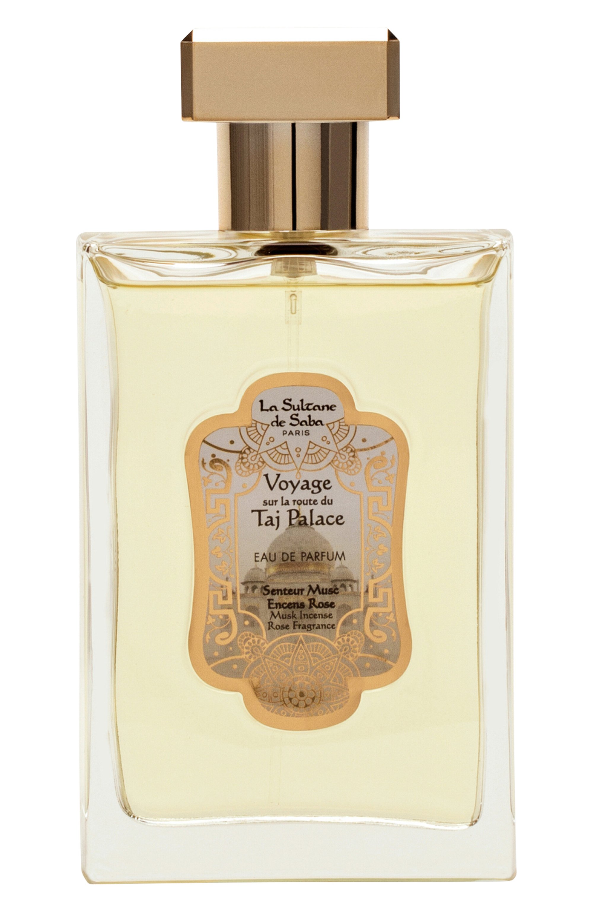Парфюмерная вода voyage sur la route du taj palace (100ml) LA SULTANE DE SABA бесцветного цвета по цене 20900 руб., арт. 3700448605962, фото 1 Парфюмерная вода voyage sur la route du taj palace (100ml) LA SULTANE DE SABA, арт. 3700448605962, фото 1
