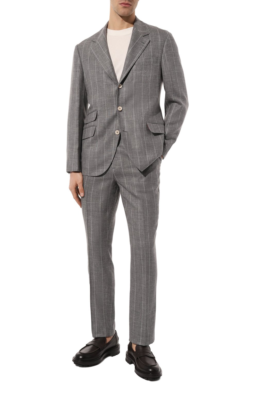 Костюм из шерсти и шелка BRUNELLO CUCINELLI, арт. MY432LDWH, фото 1