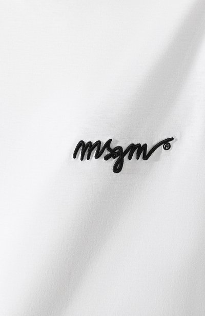 Хлопковая футболка MSGM, арт. 2841MDM232 207298, фото 5