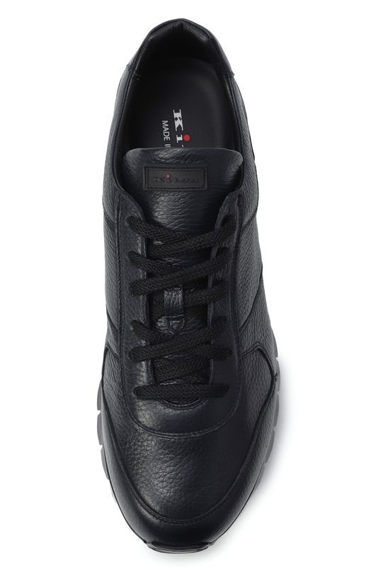 Кожаные кроссовки Kiton USSA114N0012602 Синий  USSA114N0012602 Фото 6