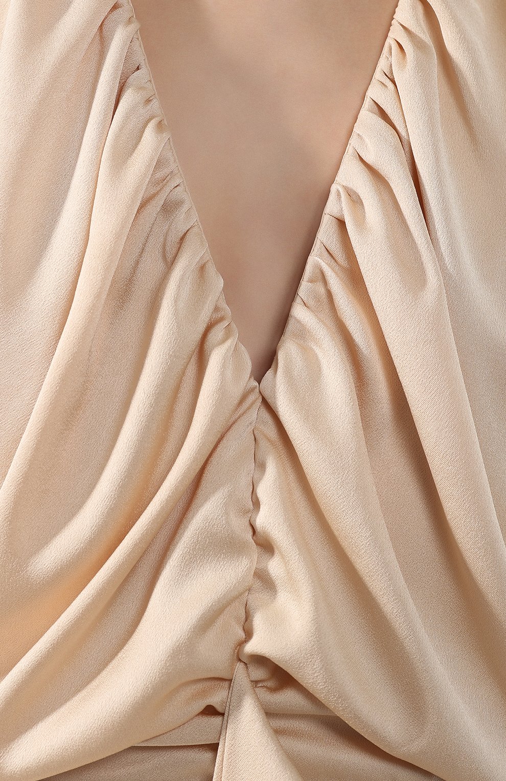 Платье-миди CHLOÉ бежевого цвета по цене 278500 руб., арт. CHC19SR010138, фото 5 Платье-миди CHLOÉ, арт. CHC19SR010138, фото 5