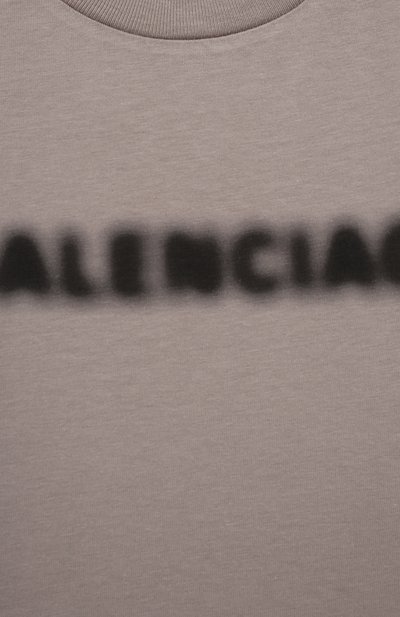 Хлопковая футболка BALENCIAGA, арт. 556155/TKVC5, фото 3