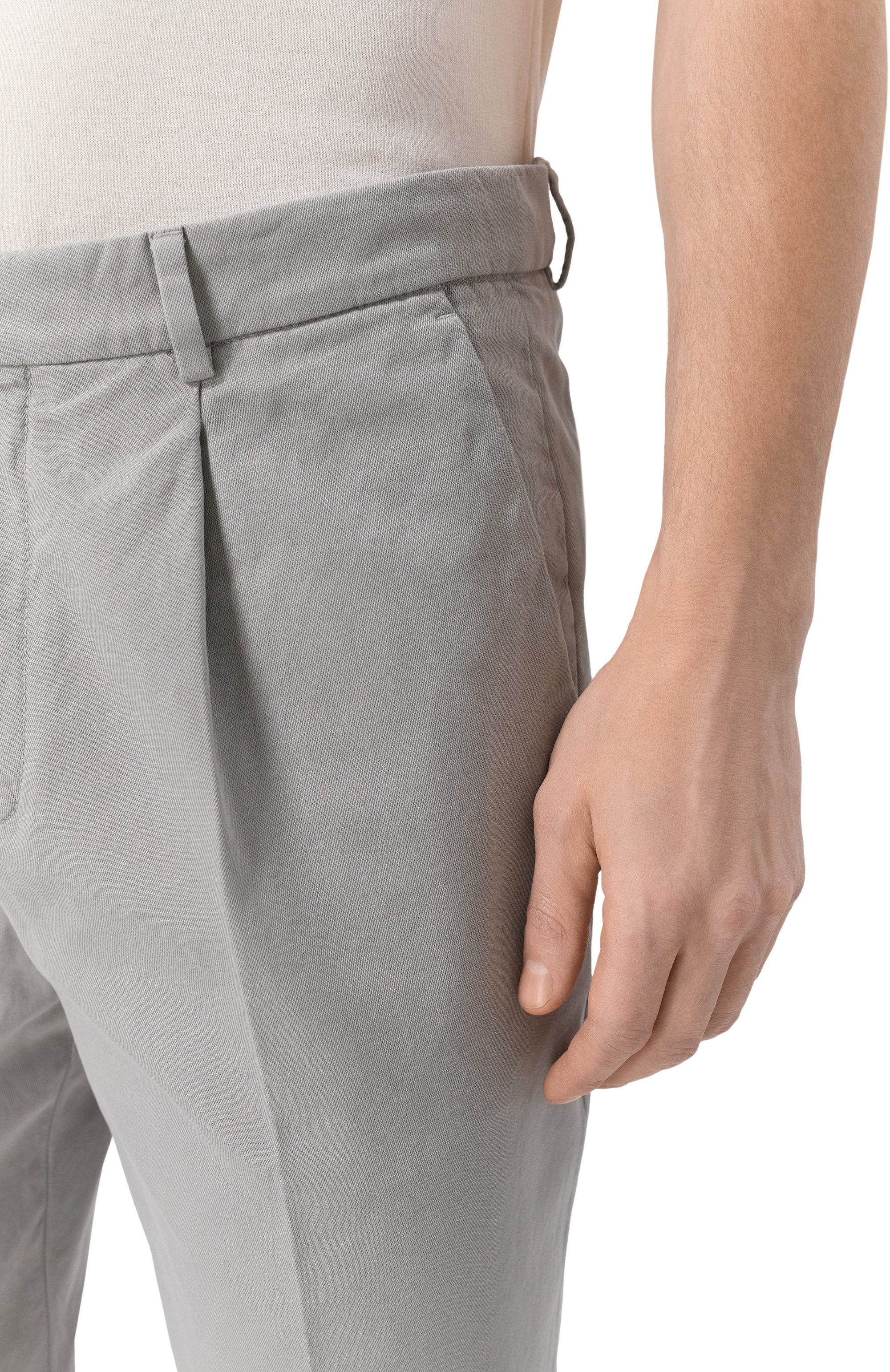 Хлопковые брюки BRUNELLO CUCINELLI, арт. M252DE1450, фото 5