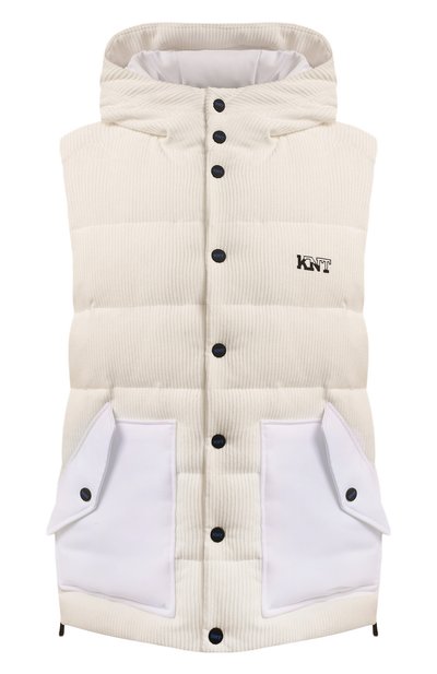 Мужской утепленный жилет из вельвета KNT, арт. UGK079K0234F