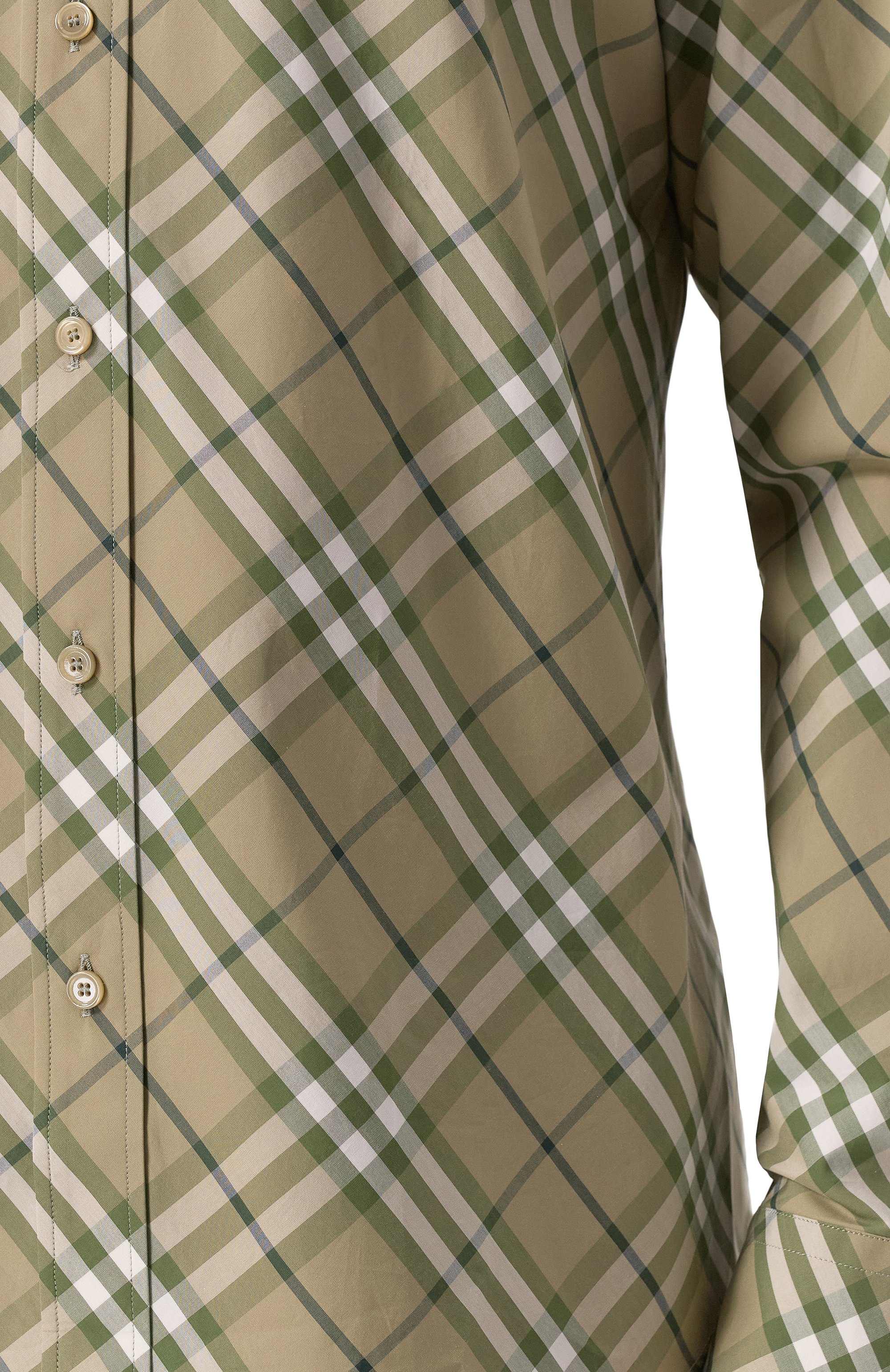 Хлопковая рубашка BURBERRY, арт. 8109377, фото 5