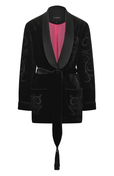 Женский бархатный жакет YANINA, арт. T-3229