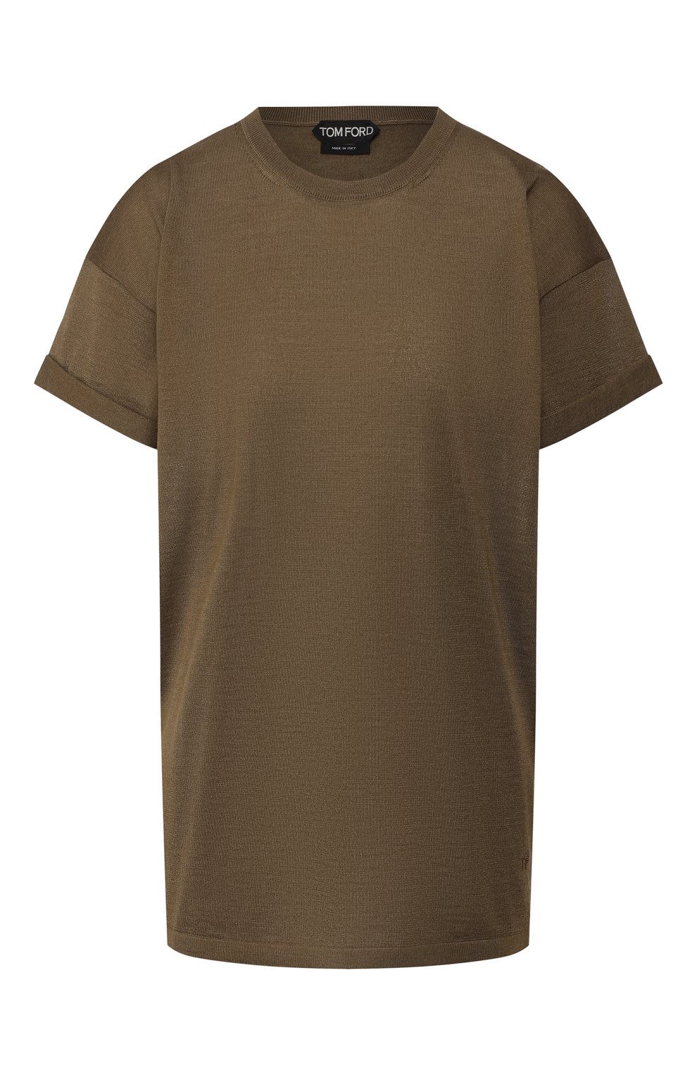 Футболка из кашемира и шелка TOM FORD, арт. MAK949-YAX087, фото 1
