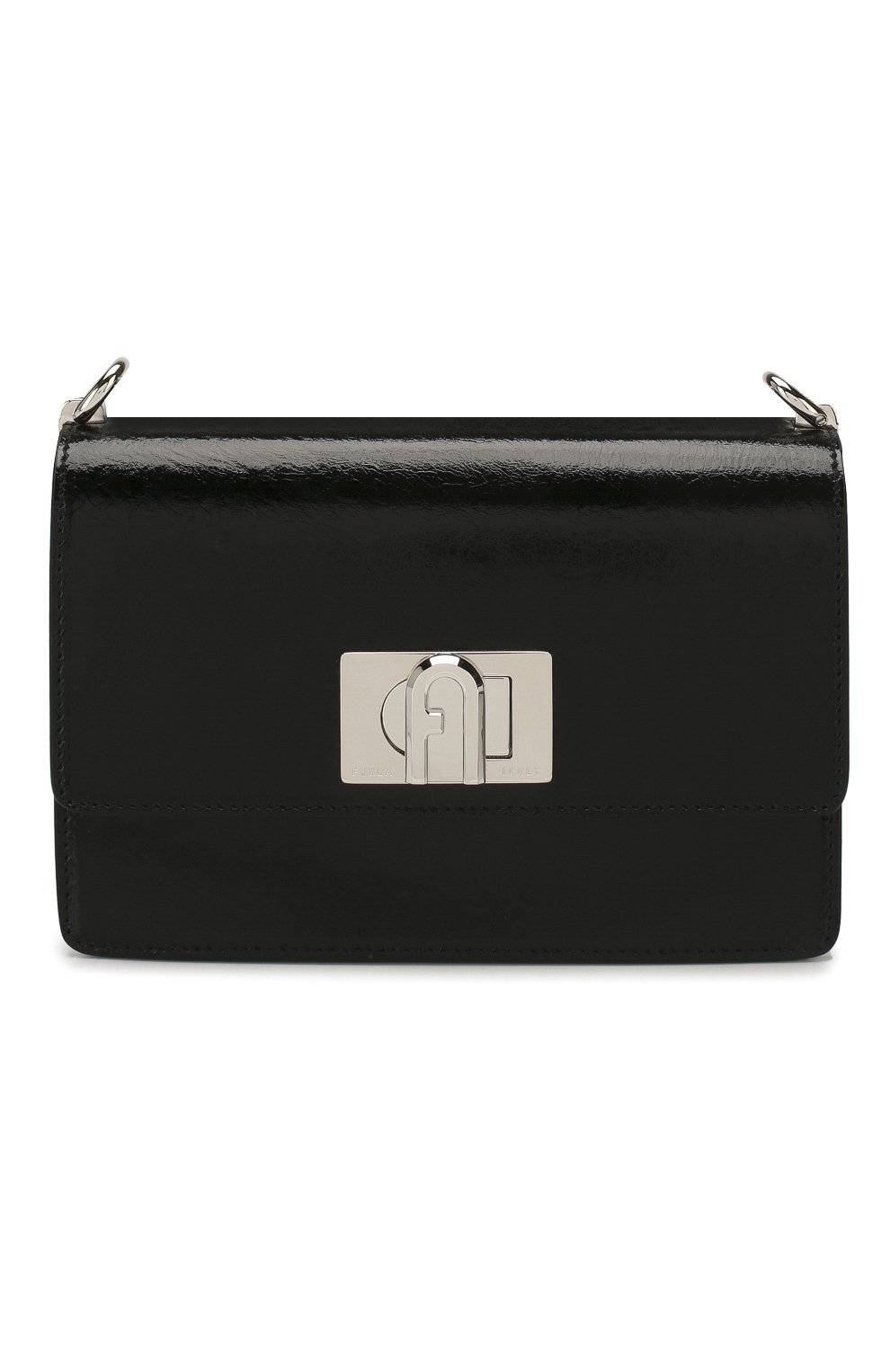 Сумка 1927 mini FURLA черного цвета по цене 37400 руб., арт. BAFK/NPK, фото 1 Сумка 1927 mini FURLA, арт. BAFK/NPK, фото 1