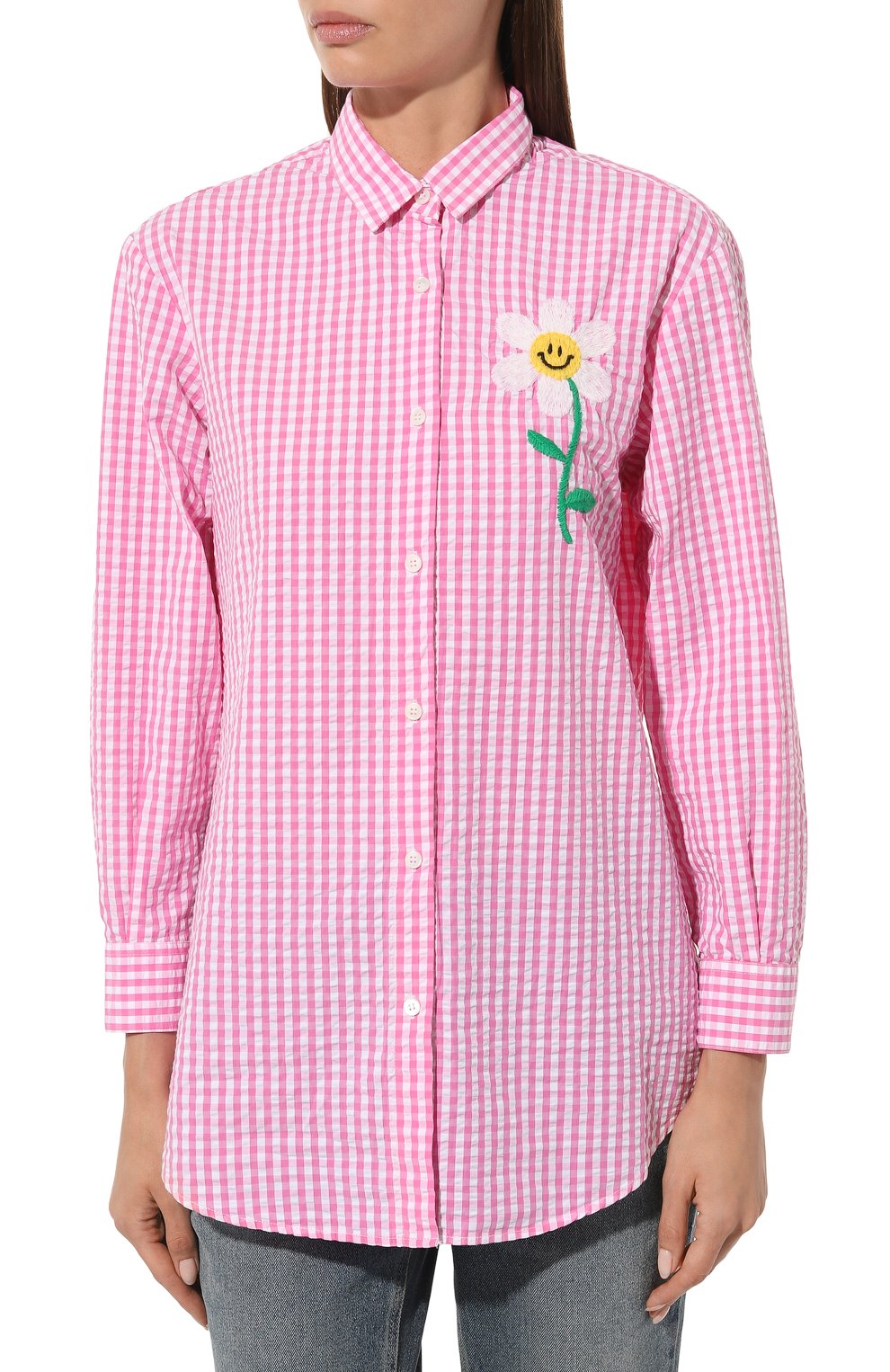 Хлопковая рубашка MC2 SAINT BARTH, арт. STBW/BRIGITTE/05356D, фото 3