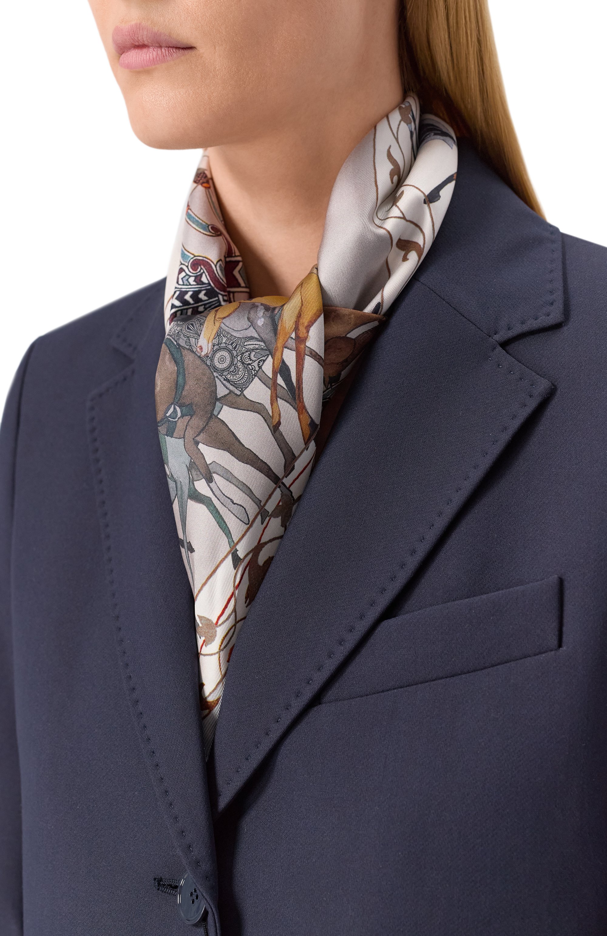 Шелковый платок race RADICAL CHIC, арт. 10.215.04/01.25.02HH, фото 2