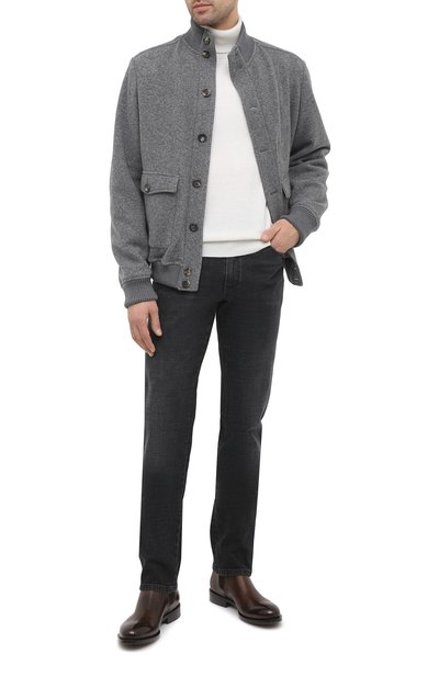 Бомбер из шерсти и кашемира CANALI, арт. 040578/SX01783, фото 2