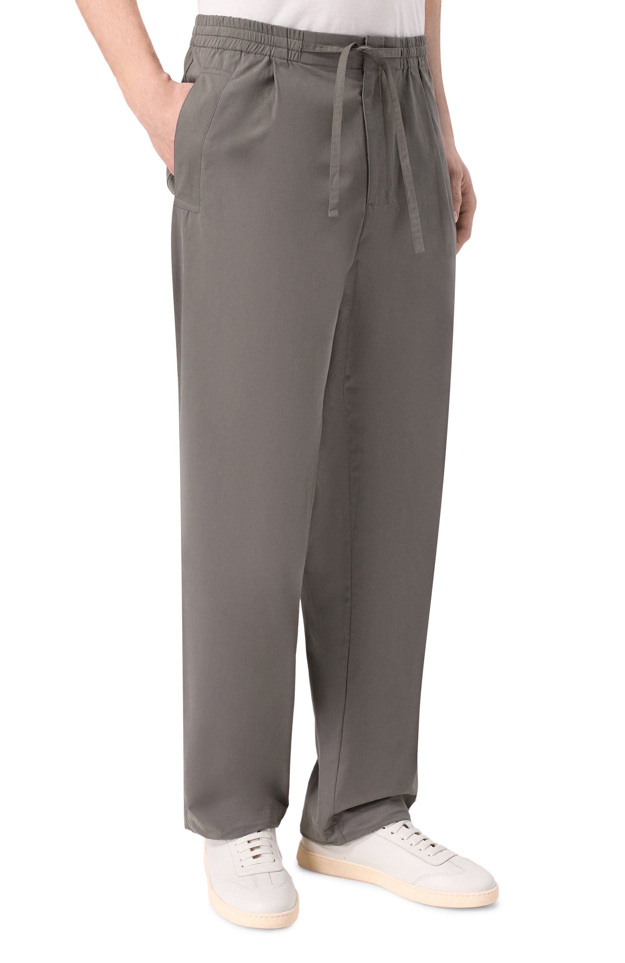 Хлопковые брюки 12 STOREEZ, арт. 137286, фото 3