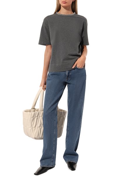 Хлопковая футболка BRUNELLO CUCINELLI, арт. MH827BP159, фото 2