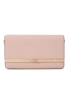 Женская сумка mona MICHAEL MICHAEL KORS светло-розового цвета, арт. 30H3G80C3L | Фото 1 (Ремень/цепочка: На ремешке; Драгоценные камни: Проставлено; Материал: Натуральная кожа; Материал сплава: Проставлено; Размер: small)