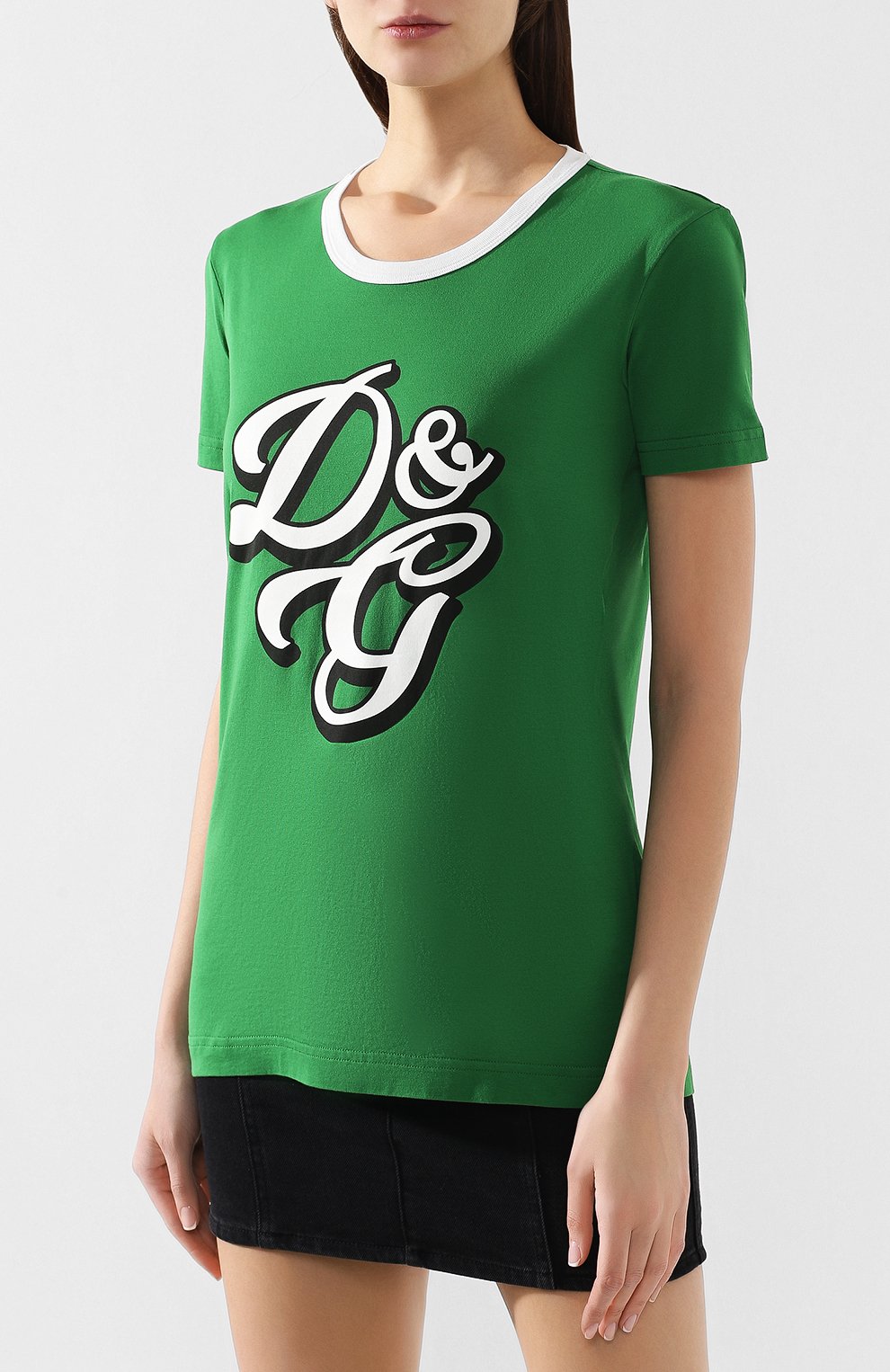 Хлопковая футболка DOLCE & GABBANA, арт. F8L24T/HH7QH, фото 3