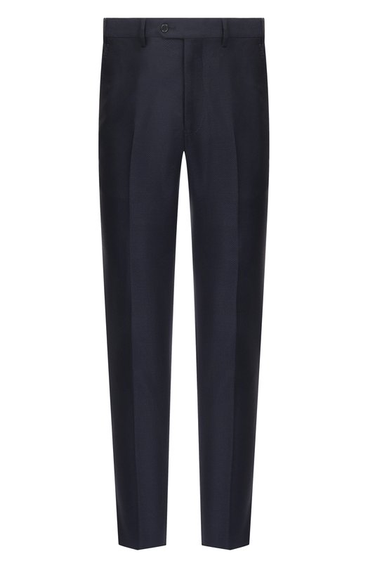 Брюки из шерсти и хлопка Emporio Armani EM000032/TE13605 Синий EM000032/TE13605