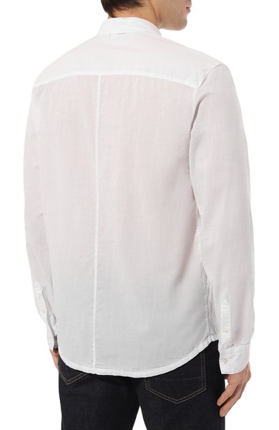 Хлопковая рубашка JAMES PERSE, арт. MLC3408/WHT, фото 4