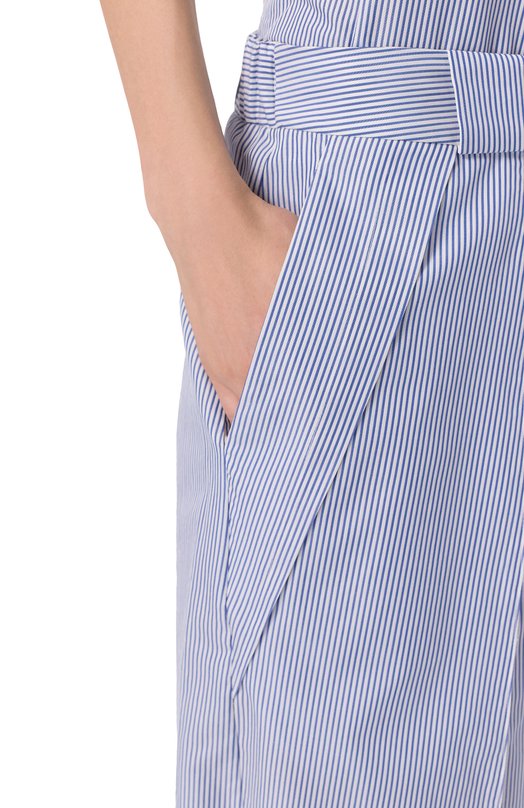 Хлопковые брюки Freeage WS26.PT190S.1010.1049 Голубой  WS26.PT190S.1010.1049 Фото 5