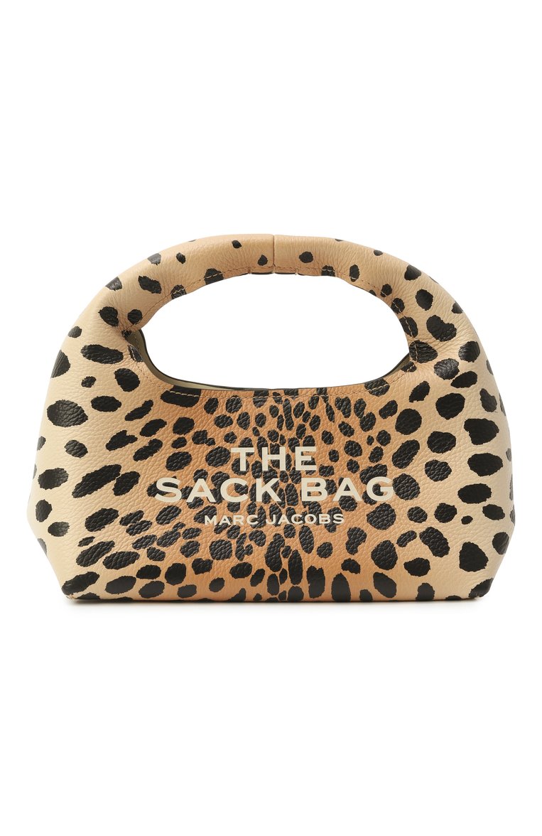 Женская сумка the sack mini MARC JACOBS (THE) леопардового цвета, арт. 2R4HSH005H02 | Фото 1 (Материал: Экокожа; Размер: mini)