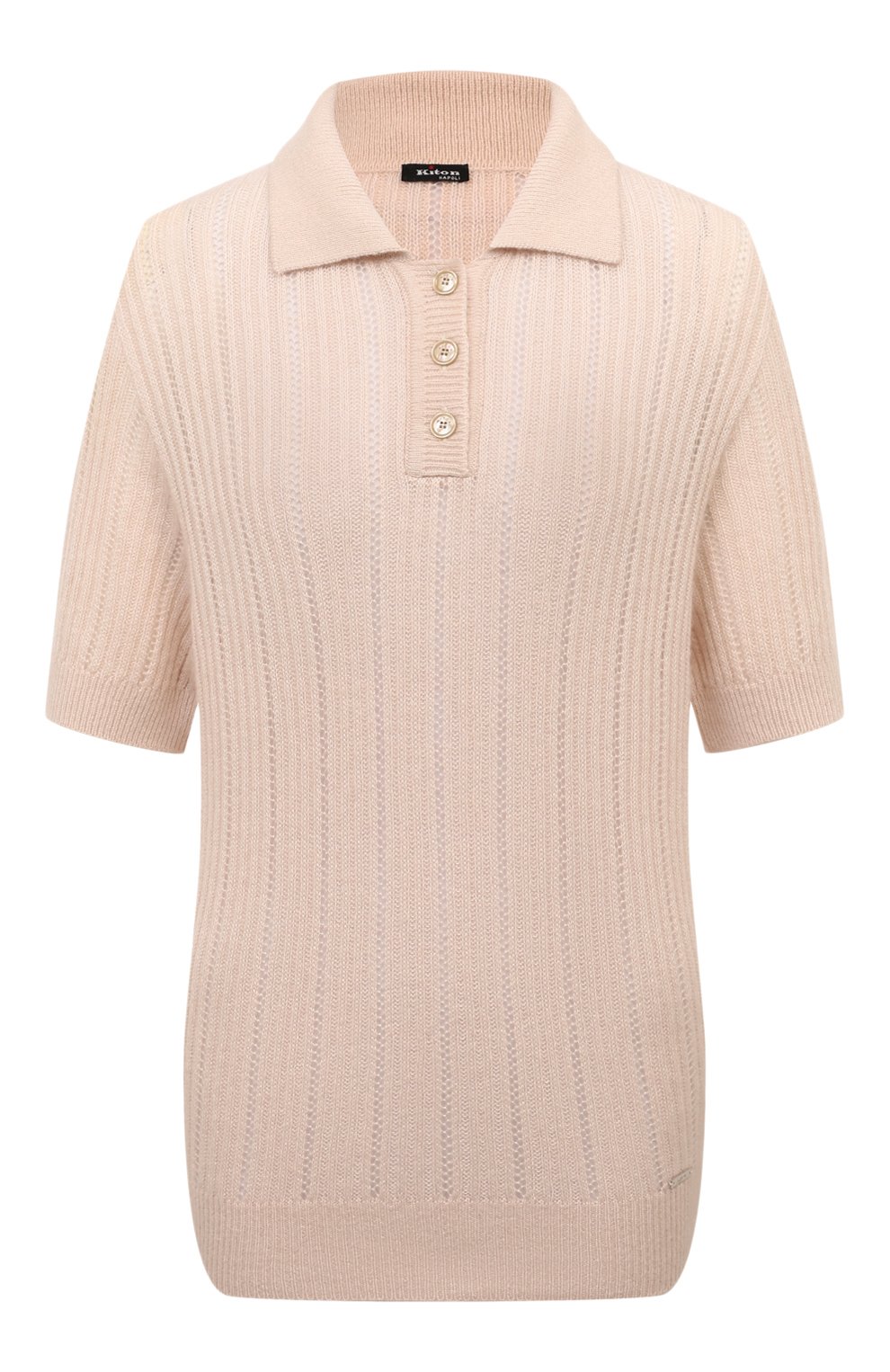Поло из шерсти и шелка KITON, арт. D5871032954, фото 1