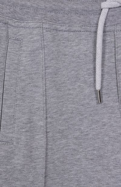 Хлопковые джоггеры BRUNELLO CUCINELLI, арт. BW863E331B, фото 3