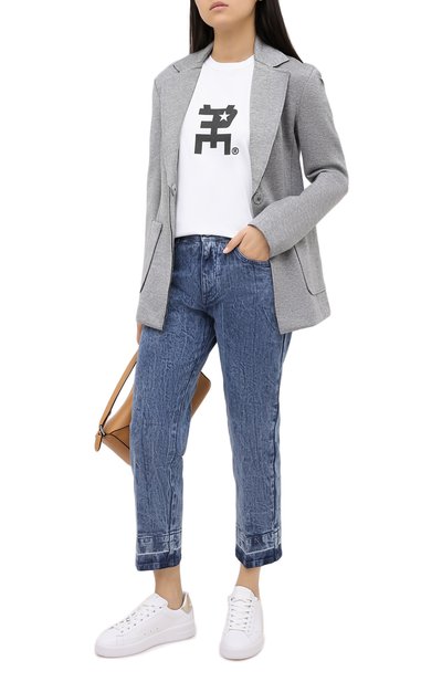 Хлопковая футболка TOSKVA, арт. GIRL BASE t-shirt-TS.W002-W21-T2-100-800, фото 2
