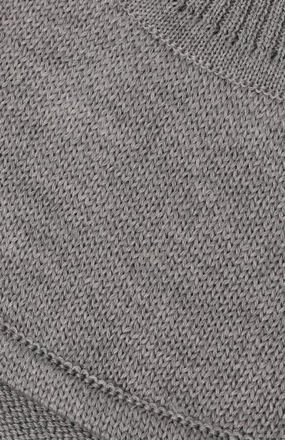 Шерстяной шарф-манишка CATYA серого цвета по цене 10800 руб., арт. 327731, фото 3 Шерстяной шарф-манишка CATYA, арт. 327731, фото 3